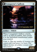 Conqueror's Galleon // Conqueror's Foothold (PRE-234S) - Ixalan Promos: (compasslanddfc) Foil