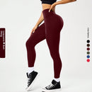 Womens Tight-Fitting Hip-Lifting Yoga Pants