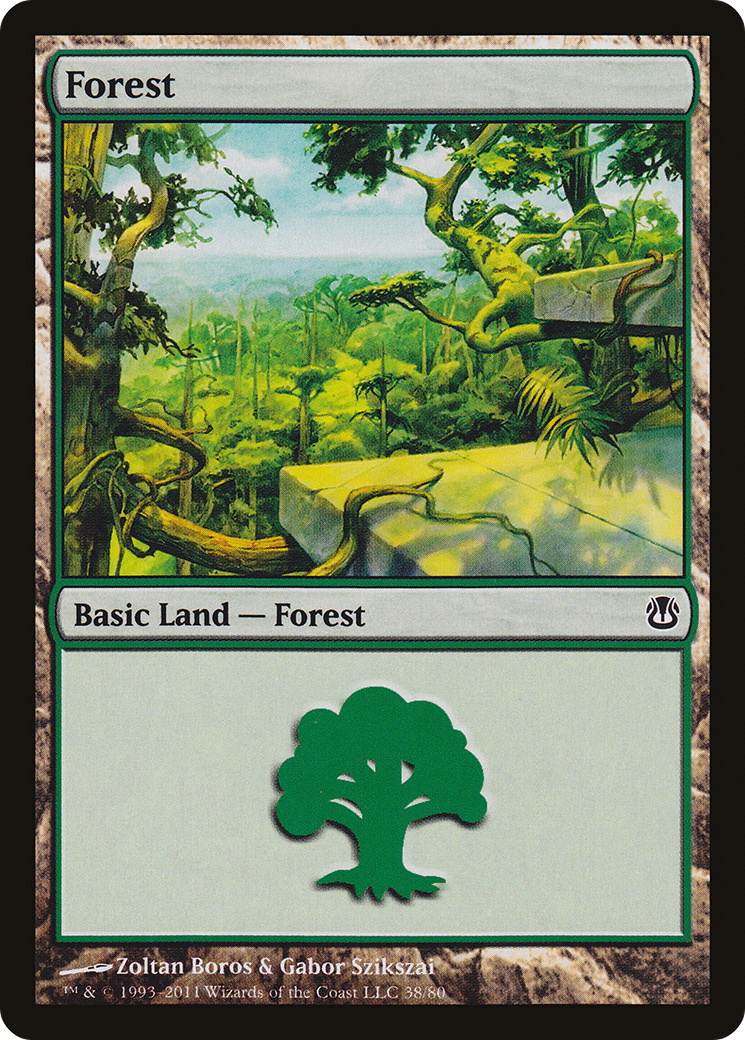 Forest (DDH-038) - Duel Decks: Ajani vs. Nicol Bolas