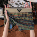 Retro Antibacterial Cotton Mid-rise Breathable Safety Shorts