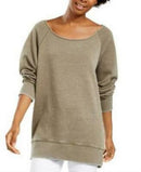 Hippie Rose Juniors Boat-Neck Tunic Sweatshirt, Size XL