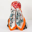 Classic Satin Womens Shawl Headscarf And Scarf