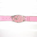 Resin-coated English Buckle Belt Accessory