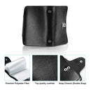 Credit Card Holder Card Organizer Pouch PU Leather Case Snap Closure with 26Pcs Card Slots