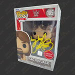 Cactus Jack signed WWE Funko POP Figure #105 (GameStop Exclusive) Signed By Superstars 