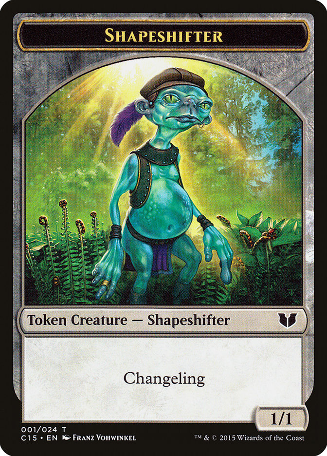 Shapeshifter (C15-1 // 1) - Commander 2015 Tokens