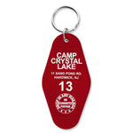 Camp Crystal Lake Room Keychain