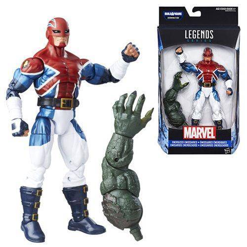 Captain America Civil War Marvel Legends Captain Britain Action Figure