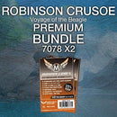 "Robinson Crusoe: Voyage of the Beagle" (Z-Man Edition) Compatible Card Sleeve Bundle