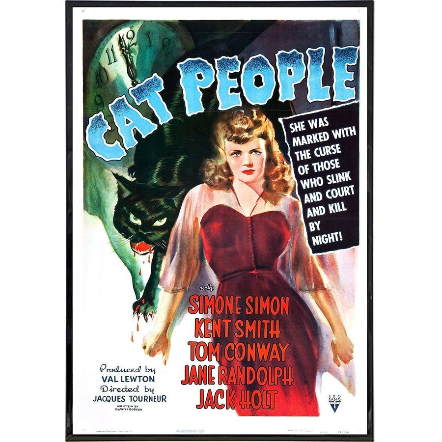 Cat People Film Poster Print