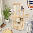 Multi-Level Cat Tree with 3-story Cat Condo