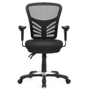 Ergonomic Mesh Office Chair with Adjustable Back Height and Armrests