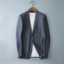 Plaid Leisure Suit Youth Coat Benxi Price Control