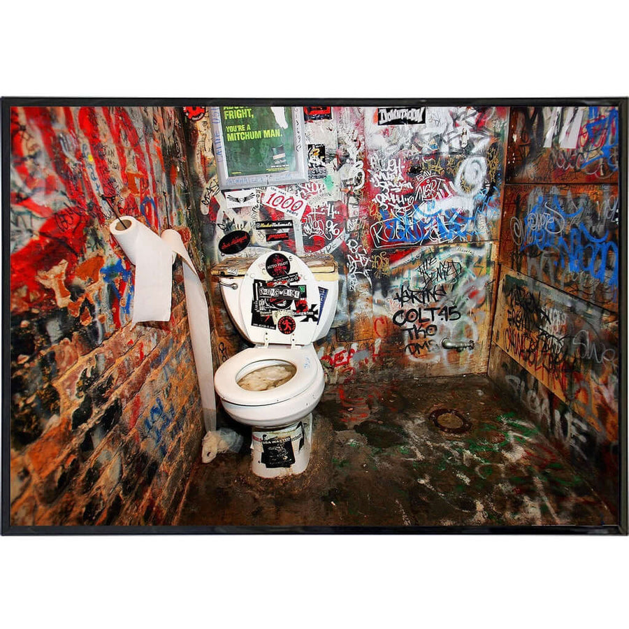CBGB Bathroom Photo Print Print The Original Underground 