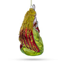 Nativity Scene Blown Glass Christmas Ornament