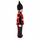 British Royal Guard British Glass Christmas Ornament