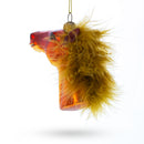Horse Head Blown Glass Christmas Ornament