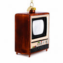 Nostalgic Retro Classic TV Glass Christmas Ornament