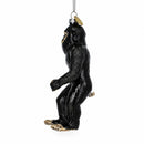 Bigfoot Glass Christmas Ornament