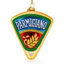 Italian Cheese Glass Christmas Ornament