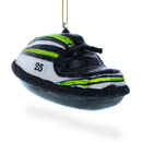 Personal Watercraft Jet Ski Blown Glass Christmas Ornament