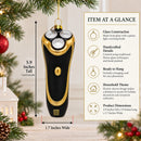 Electric Shaver Glass Christmas Ornament