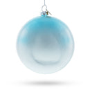 Loving Swans Couple Blown Glass Christmas Ornament