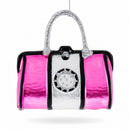 Pink Handbag Glass Christmas Ornament