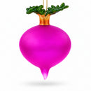 Beetroot Glass Christmas Ornament
