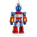 Shape-Shifting Robot Glass Christmas Ornament