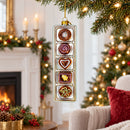 Box of Chocolates Glass Christmas Ornament
