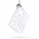 Biscuit Cookie Clear Glass Christmas Ornament