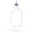 Hoodie Clear Glass Christmas Ornament