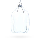 Hoodie Clear Glass Christmas Ornament
