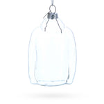 Hoodie Clear Glass Christmas Ornament