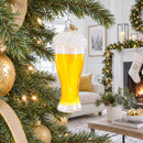 Frothy Pint of Ale Glass Christmas Ornament