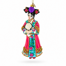 Chinese Empress Glass Christmas Ornament