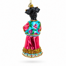 Chinese Empress Glass Christmas Ornament