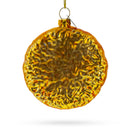 Chocolate Chip Cookie Glass Christmas Ornament