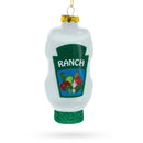 Ranch Dressing Glass Christmas Ornament
