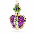 Royal Crown Regal Glass Christmas Ornament