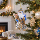 Did Moroz with Rope Glass Christmas Ornament