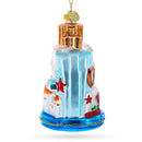 Landmarks of Los Angeles, California Blown Glass Christmas Ornament