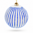 Jack in the Box Glass Christmas Ornament