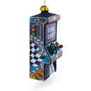 Retro Arcade Machine Blown Glass Christmas Ornament