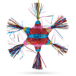 Pinata Star Blown Glass Christmas Ornament