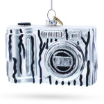 Classic Camera for Photography Enthusiasts Blown Glass Christmas Ornament
