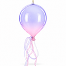 Iridescent Sky Balloon Glass Christmas Ornament