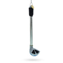 Elegant Golf Club Blown Glass Christmas Ornament