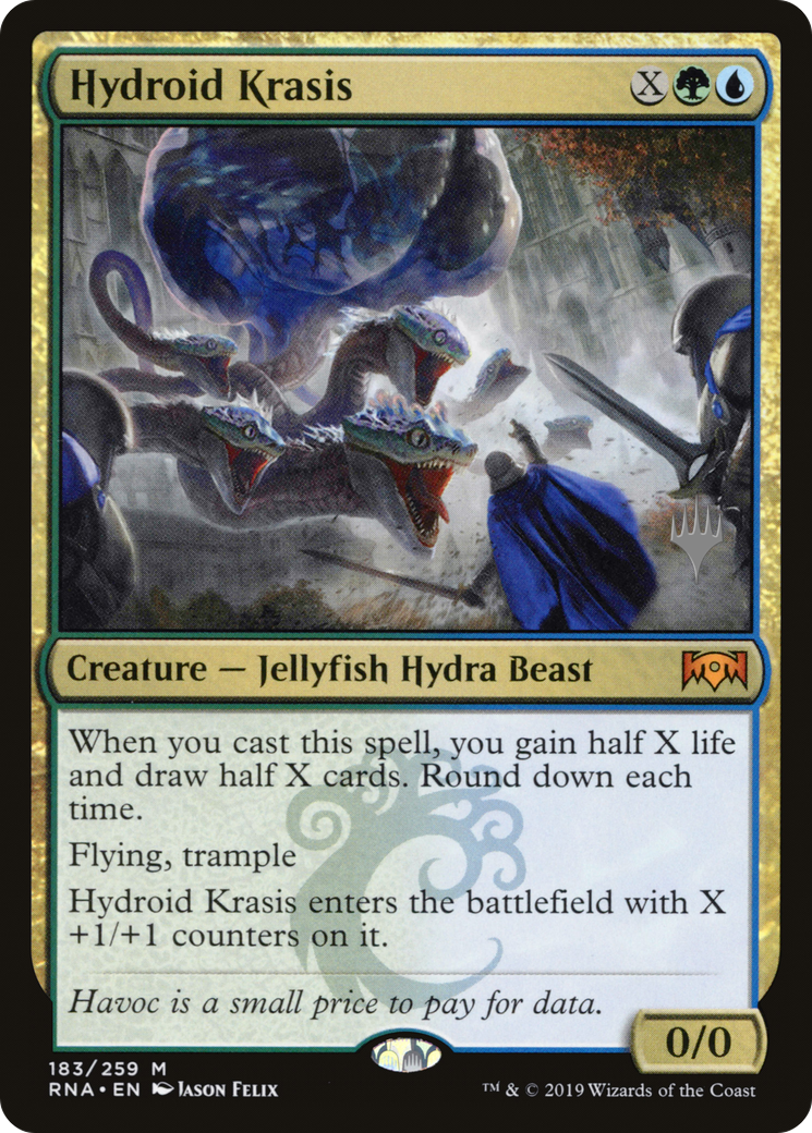 Hydroid Krasis (PPELD-183P) - Ravnica Allegiance Promos Foil
